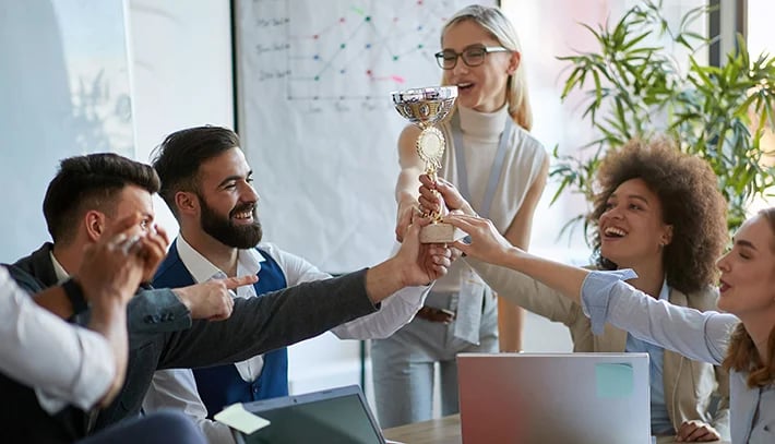 Celebrating success in the workplace with tempting employee incentives
