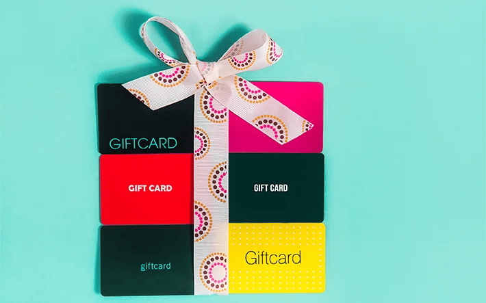 Gift cards as employee rewards